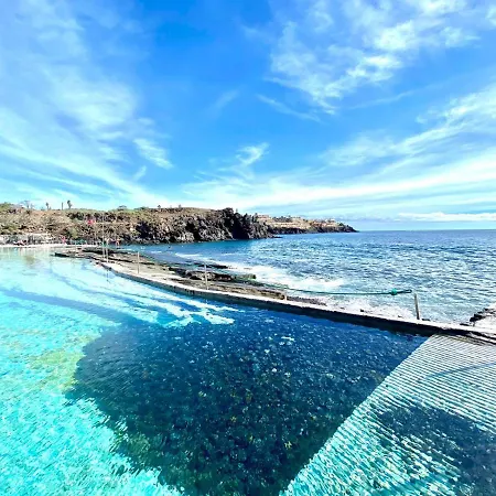 Estandar De 1 Y Vista Al Jardin Con Wifi Y Estupenda Piscina En Appartement Costa Del Silencio